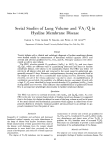 Serial Studies of Lung Volume and VA/Q, in Hyaline Membrane
