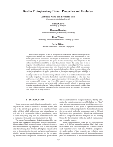 Dust in Protoplanetary Disks: Properties and Evolution