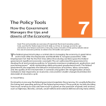 Unit 7: The Policy Tools