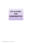 ICD-10 CODES FOR COMORBIDITIES