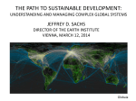 THE PATH TO SUSTAINABLE DEVELOPMENT: