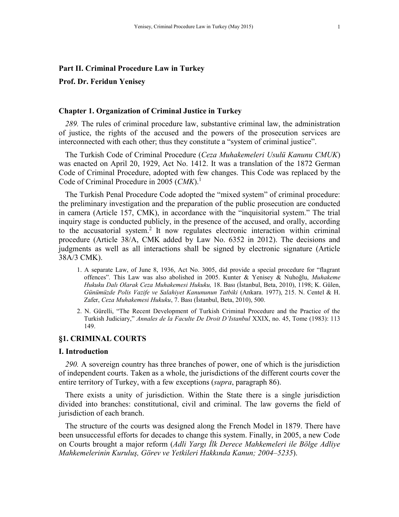 CODE OF CRIMINAL PROCEDURE (Part - II)
