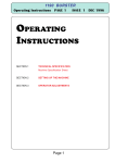 operating instructions - Neopost Technologies Ltd