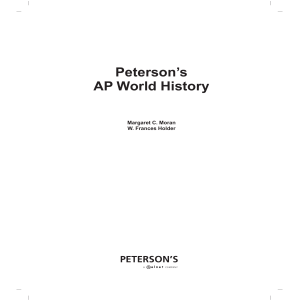 ap world history - Early High School
