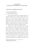 CHAPTER THREE FOUNDATIONS OF THE BUDDHIST AND