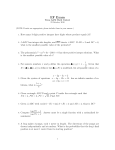 EF Exam - Math TAMU
