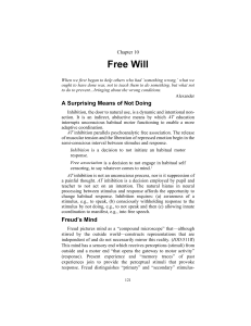 Free Will - Uprighting