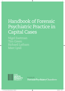 DPP Forensic Psychiatry Report pp1-156.indb