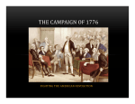 THE CAMPAIGN OF 1776