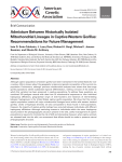 Admixture Between Historically Isolated Mitochondrial Lineages in