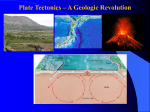 Plate Tectonics – A Geologic Revolution