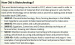 How Old Is Biotechnology?