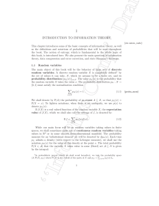 introduction to information theory