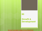B5 – Growth and development