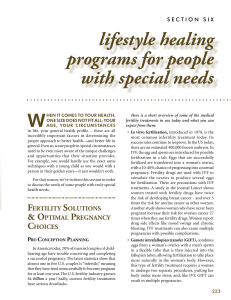 lifestyle healing programs for people with special