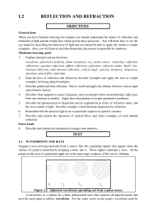 L2 REFLECTION AND REFRACTION