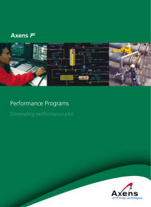 Performance Programs Axens P2 - Axens