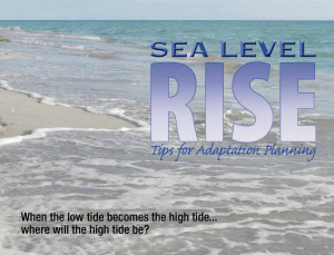 Sea Level Rise - Sarasota Bay Estuary Program