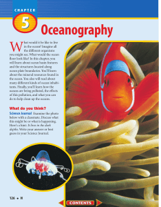 H: Chapter 5: Oceanography