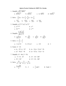 (−3x y) (6x3y2)4