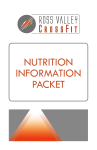 nutrition information packet