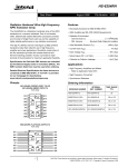 HS-6254RH Datasheet