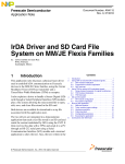 AN4115, IrDA Driver and SD Card File System on MM/JE Flexis