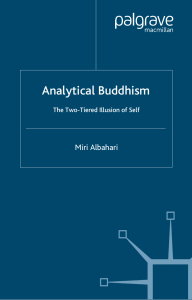 Analytical Buddhism: The Two