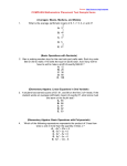 Sample Math Test Questions