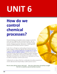 How do we control chemical processes?