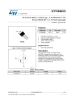 N-channel 900 V, 0.60 typ., 8 A MDmesh™ K5 Power MOSFET in a