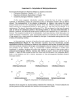 Experiment 7 – Dehydration of Methylcyclohexanols