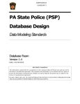 Database Design Data Modeling Standards - PA