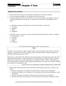 Chapter 3 Test - biology-with