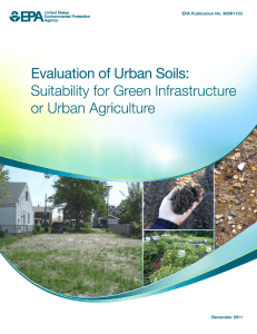 Evaluation of Urban Soils - National Association of City