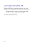 Long Term Care Information Letter No. 16-39