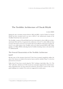 The Neolithic Architecture of Ulucak Höyük