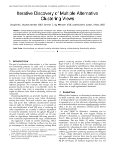 Iterative Discovery of Multiple Alternative Clustering Views