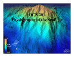 Physiography of the Seafloor