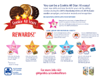 Cookie All Star rewards levels