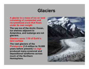 Geology 3015 Lecture Notes Week 12