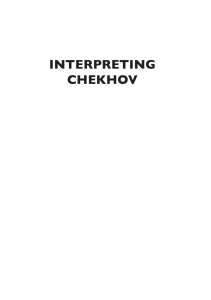 Interpreting Chekhov
