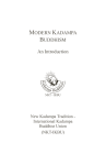 MODERN KADAMPA BUDDHISM An Introduction
