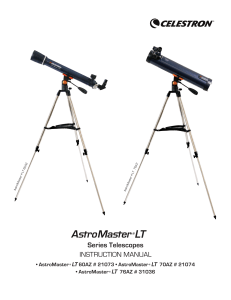 Series Telescopes INSTRUCTION MANUAL