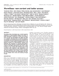 WormBase: new content and better access | Nucleic Acids Research