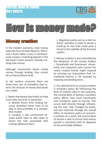 How is money made? - The Central Bank of Samoa