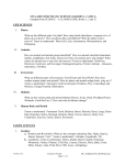 SYLLABUS FOR NSF JSC SCIENCE (GRADES 1, 2 AND 3