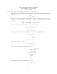 Homework #2 - UC Davis Mathematics