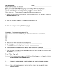 MICROBIO320 Short Answers – These should be typically 1