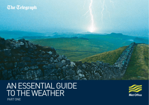 Guide to the weather part 1